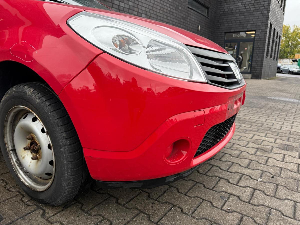 Dacia Sandero SD original Stoßstange Stoßfänger vorne OV21D Red Passion BJ09
